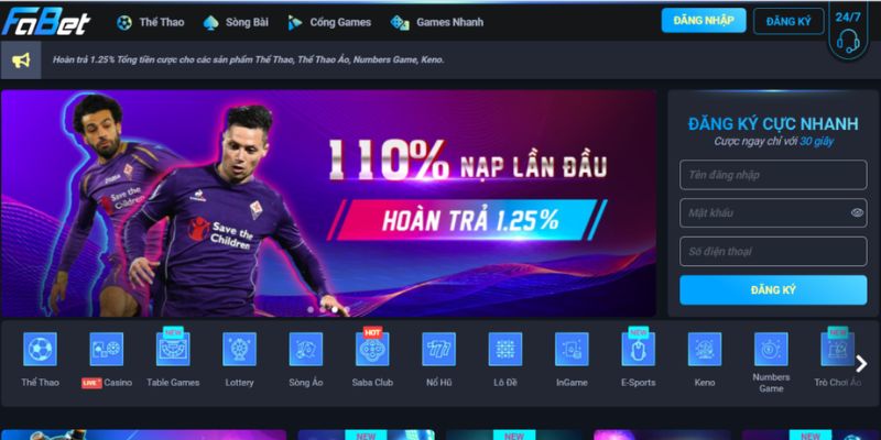 FABET - Trang cá cược hàng đầu, tỷ lệ kèo cực hấp dẫn 2 Giới thiệu về nhà cái online FABET