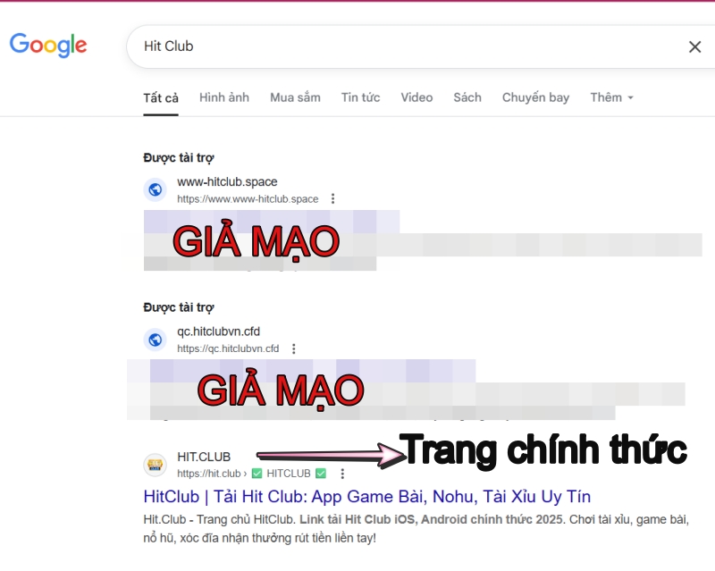 Cách nhận biết Hit Club thật và giả 2 Cách nhận biết Hit Club thật và giả