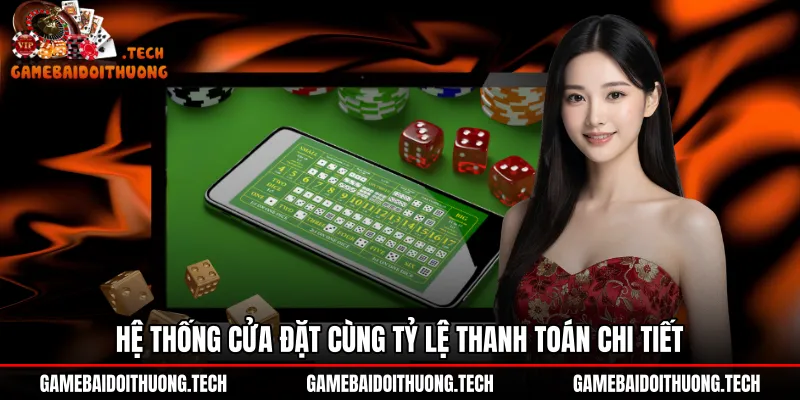 Tỷ lệ thanh toán các cửa cược Tài xỉu Win79 minh bạch