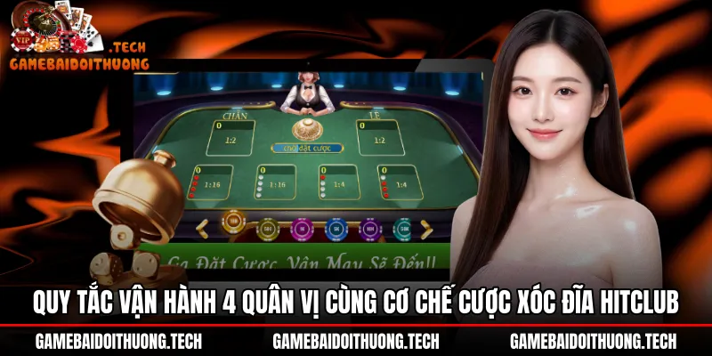 Quy tắc bốn quân vị đỏ trắng trong Xóc đĩa Hitclub