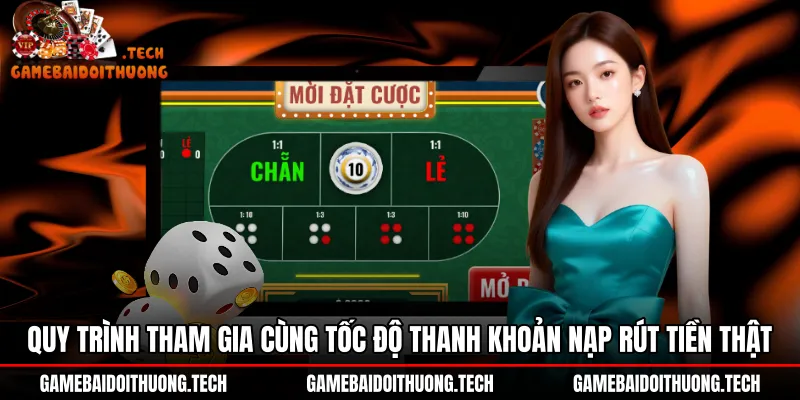 Tốc độ nạp rút tiền sòng phẳng tại sảnh Xóc đĩa Hitclub