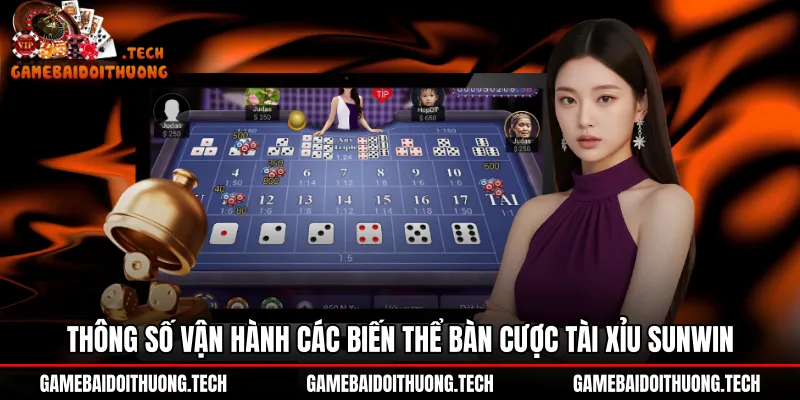 thong-so-van-hanh-cac-bien-the-ban-cuoc-tai-xiu-sunwin Thông số hạn mức cược các biến thể bàn Tài xỉu Sunwin